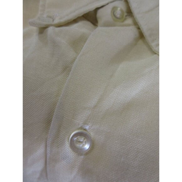 VINTAGE Sears Shirt 13.5 (XS) Student Perma Prest Ivy 60s Long Tail * - Picture 3 of 14